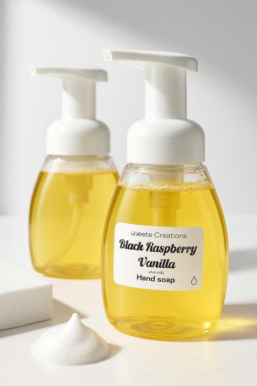 All natural Foam hand soap